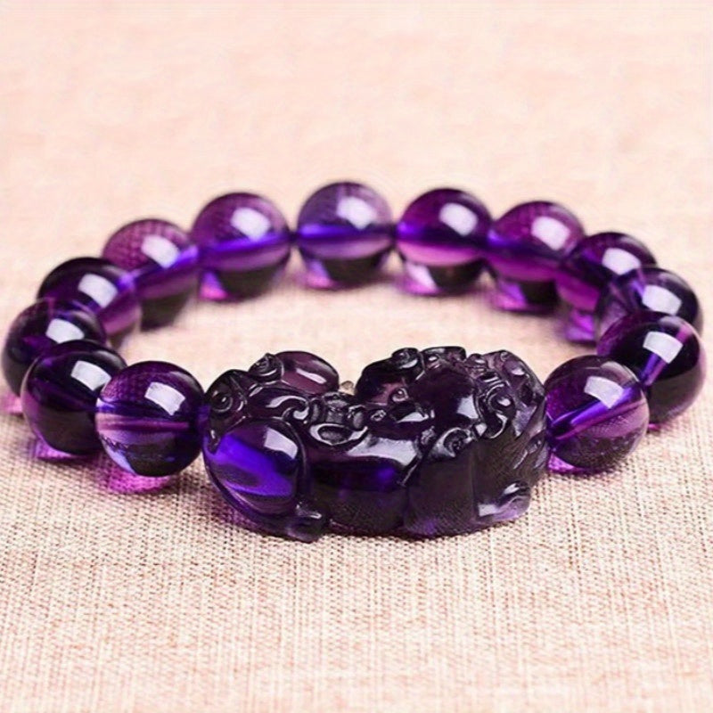 Purple Feng Shui Wealth Bracelet