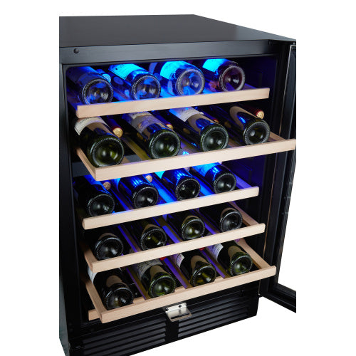 24" Dual Zone Wine Refrigerator (46 Bottles)