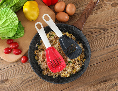 Multifunctional Slotted Cooking Spoon