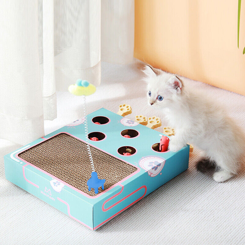 Whack-a-Mole Cat Scratching Toy