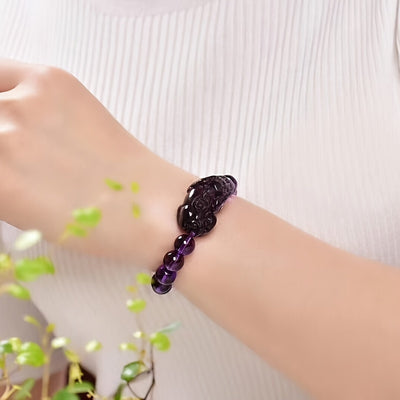 Purple Feng Shui Wealth Bracelet