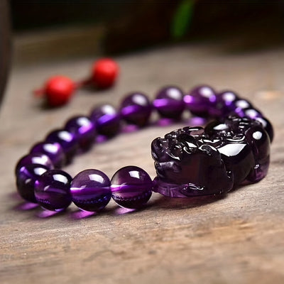 Purple Feng Shui Wealth Bracelet