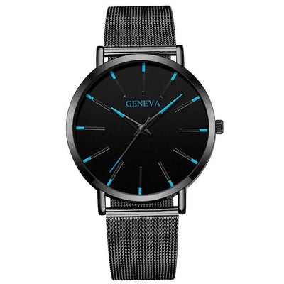 Men’s Waterproof Stainless Steel Quartz Watch