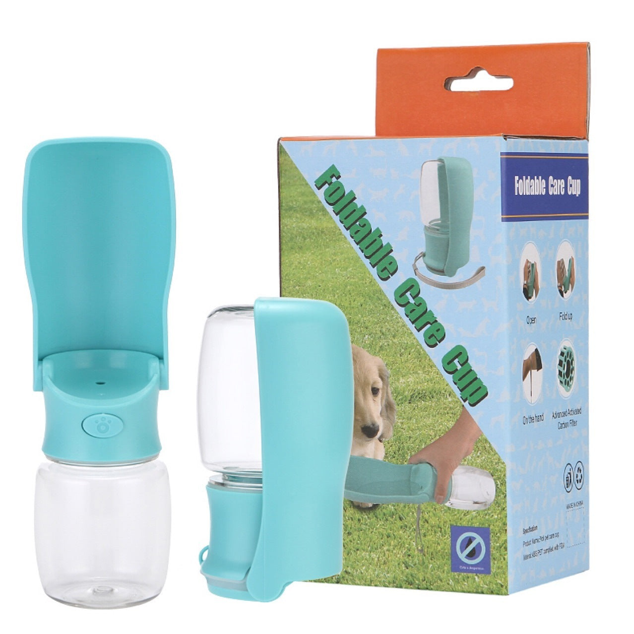 Portable Foldable Dog Water Bottle