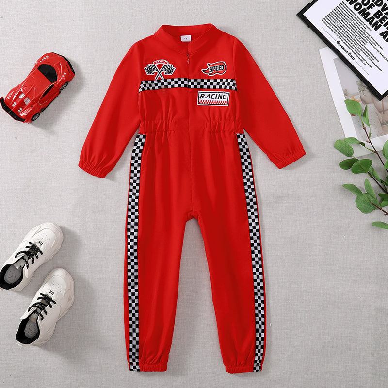 Toddler Racing Driver Jumpsuit Boys & Girls