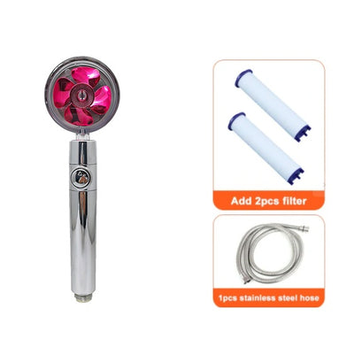 360° Rotating High-Pressure Water-Saving Shower Head