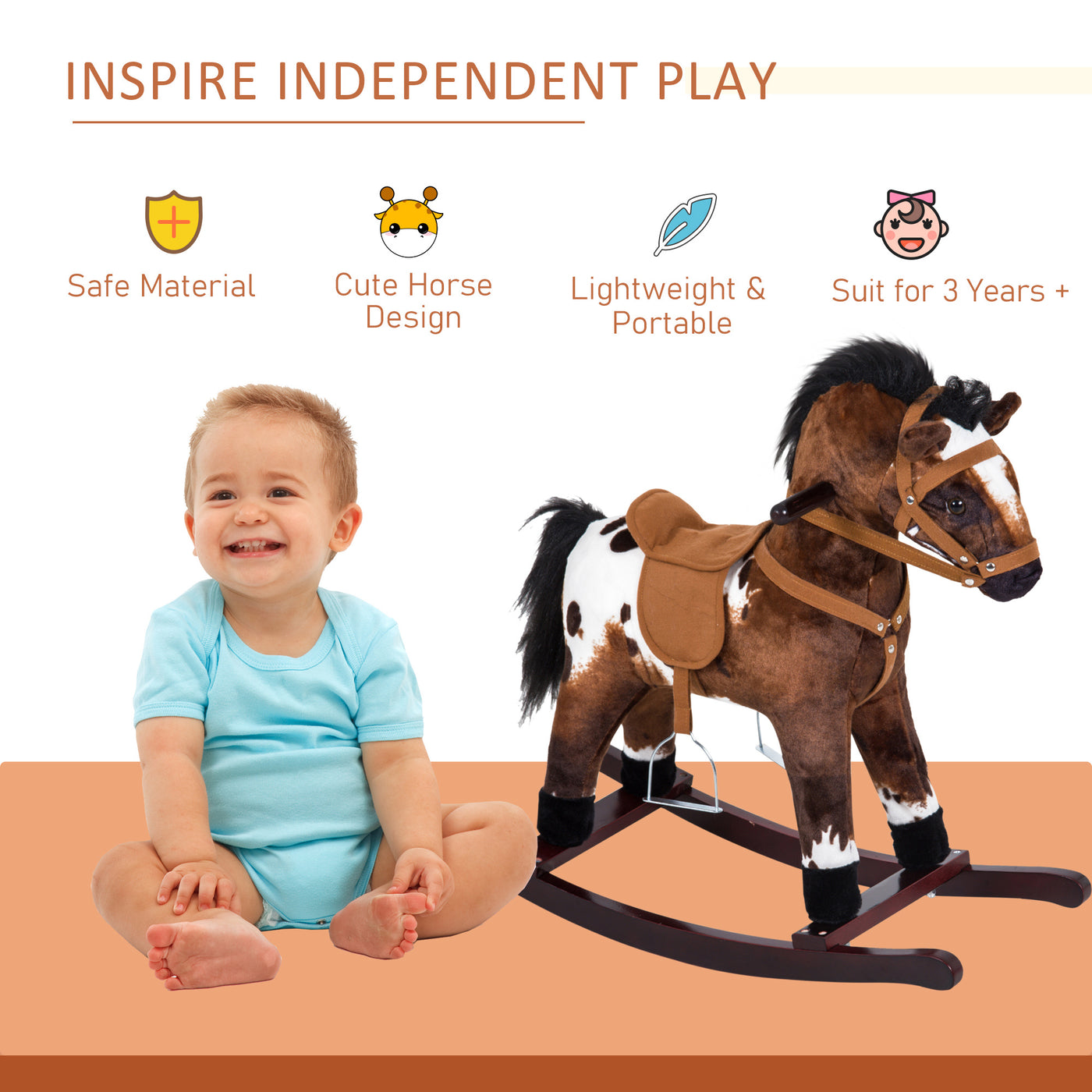 Plush Rocking Horse