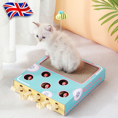 Whack-a-Mole Cat Scratching Toy