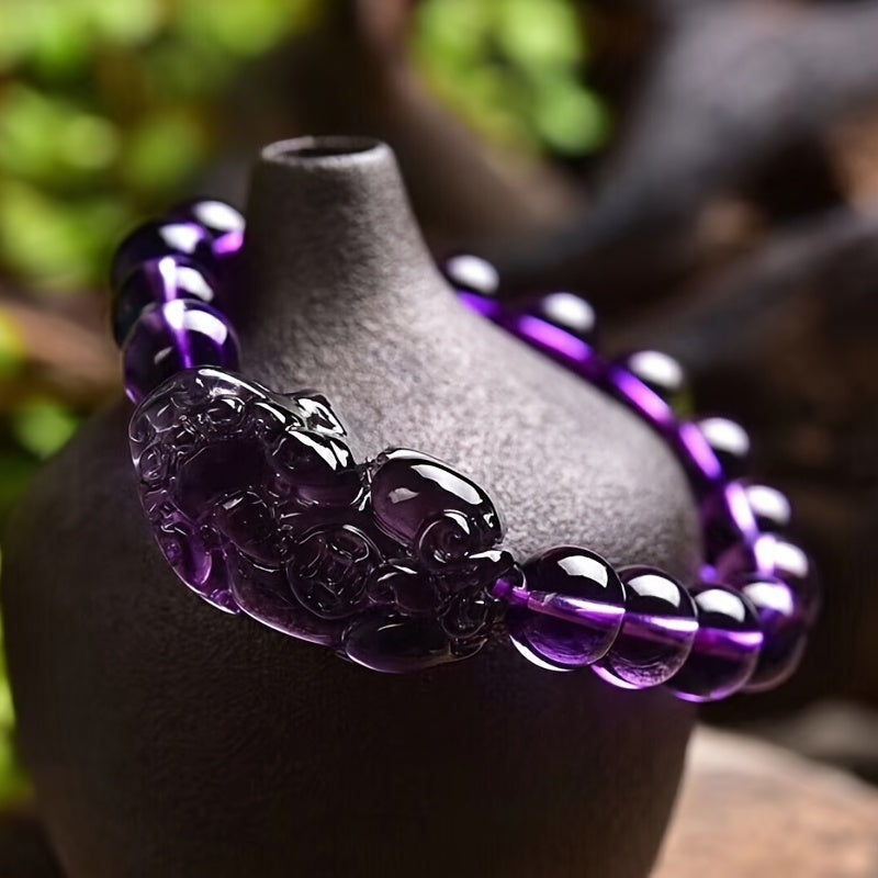 Purple Feng Shui Wealth Bracelet