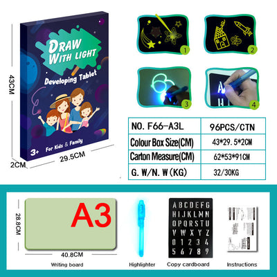 3D Magic Drawing Pad with 8 Light Effects