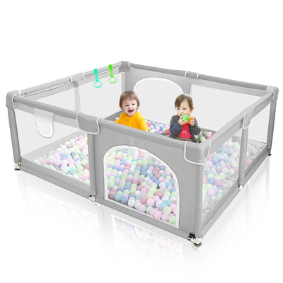 Baby Playpen with Mat & Activity Centre
