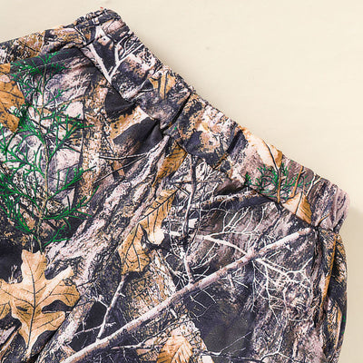 Toddler Camo Hoodie & Shorts Set Boys