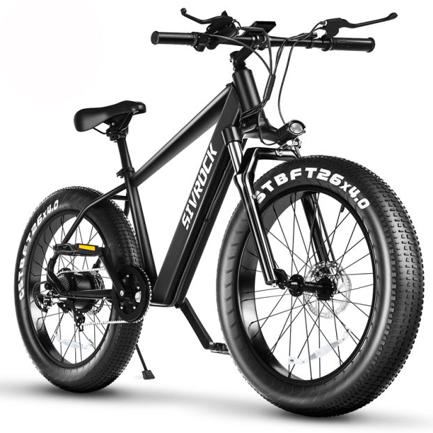 Fat Tire Electric Mountain Bike 26" for Adults