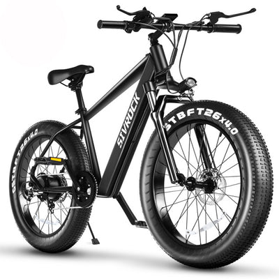 Fat Tire Electric Mountain Bike 26" for Adults