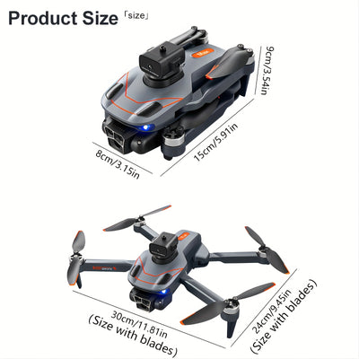 Mini FPV Drone with Camera & Obstacle Avoidance