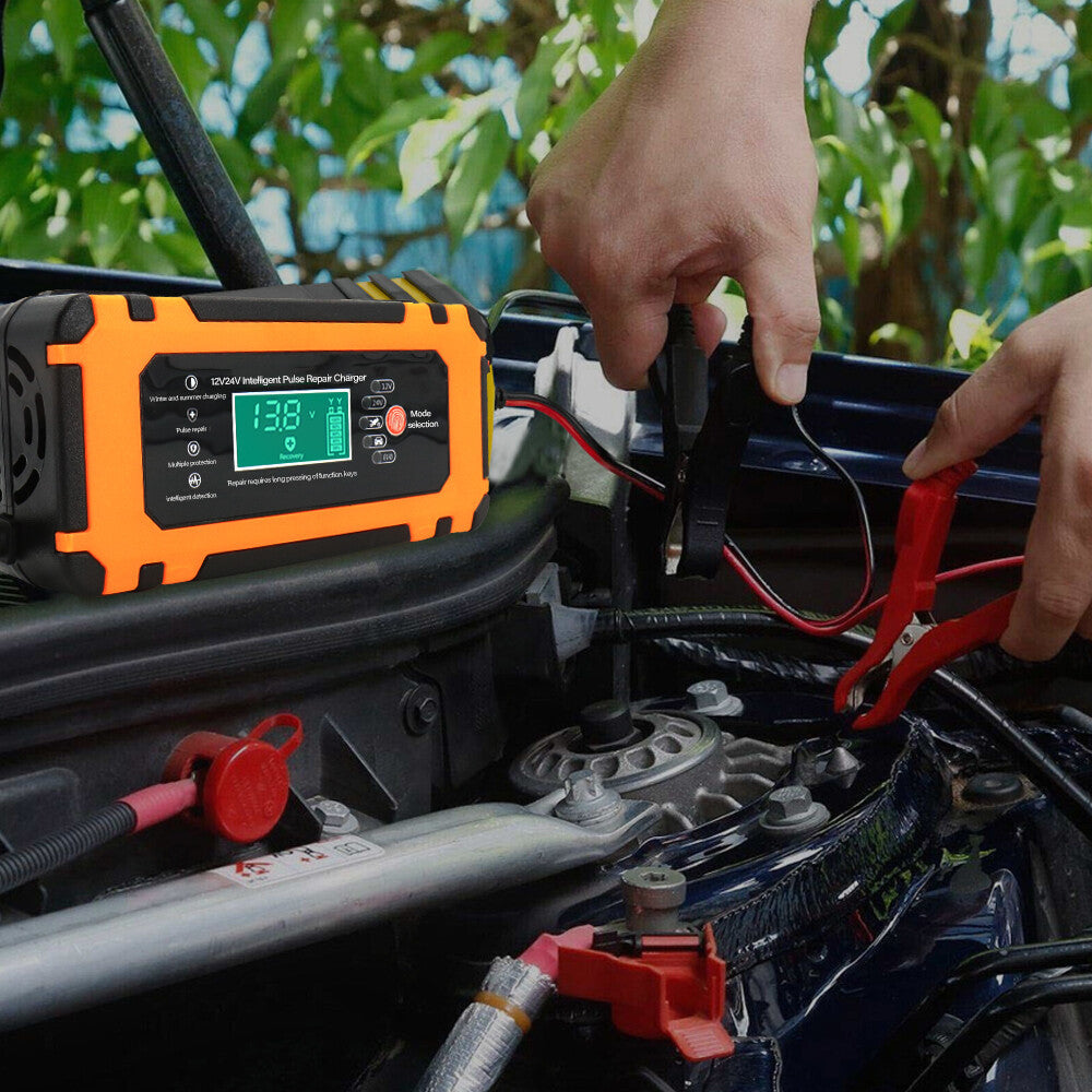 8A Smart 12V Car Battery Charger