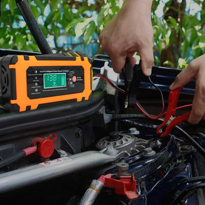 8A Smart 12V Car Battery Charger