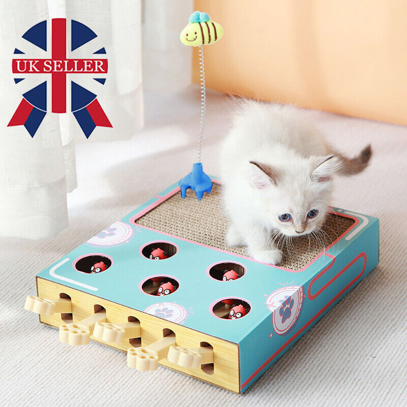 Whack-a-Mole Cat Scratching Toy