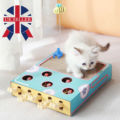 Whack-a-Mole Cat Scratching Toy
