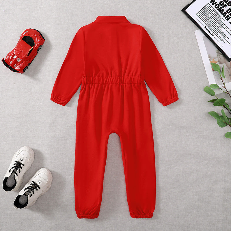 Toddler Racing Driver Jumpsuit Boys & Girls