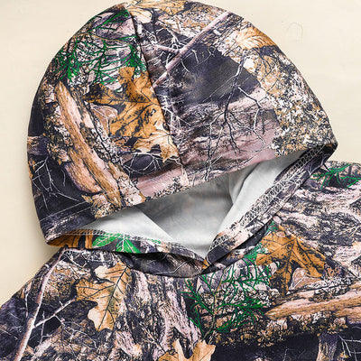 Toddler Camo Hoodie & Shorts Set Boys