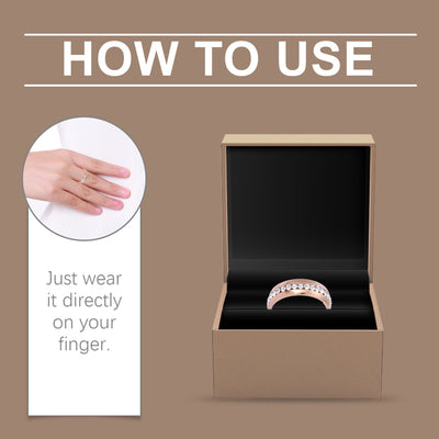 Hoexe Rose Gold Women’s Ring