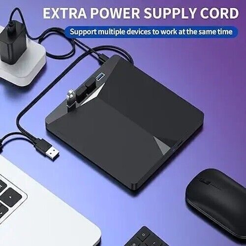 7-in-1 External USB 3.0 DVD/CD Drive