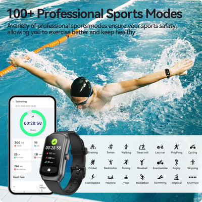 AMOLED Unisex Fitness Smartwatch