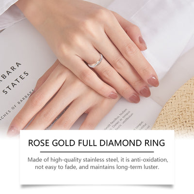 Hoexe Rose Gold Women’s Ring