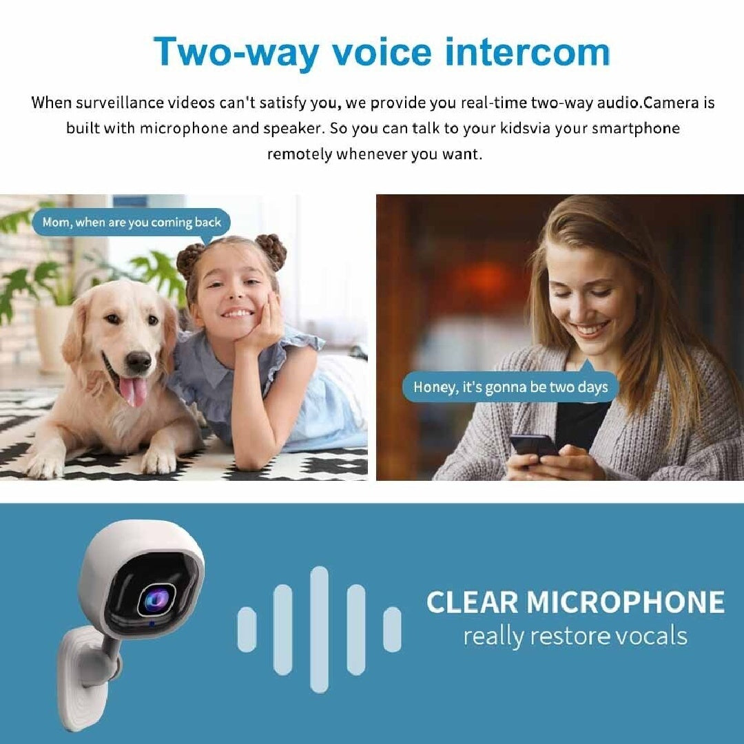 1080P HD Mini WiFi Security Camera