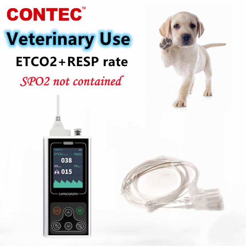 CA10S Handheld Veterinary Capnograph Monitor