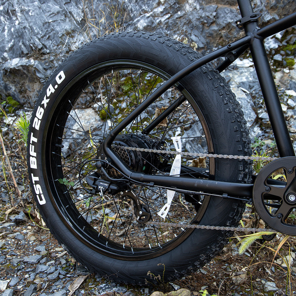 Fat Tire Electric Mountain Bike 26" for Adults