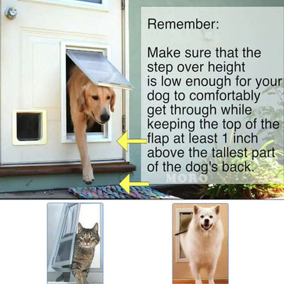 Large Cat & Small Dog 2-Way Pet Door