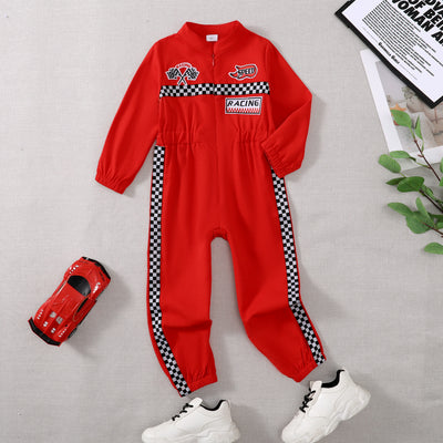 Toddler Racing Driver Jumpsuit Boys & Girls