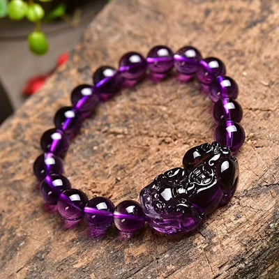 Purple Feng Shui Wealth Bracelet