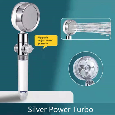 360° Rotating High-Pressure Water-Saving Shower Head